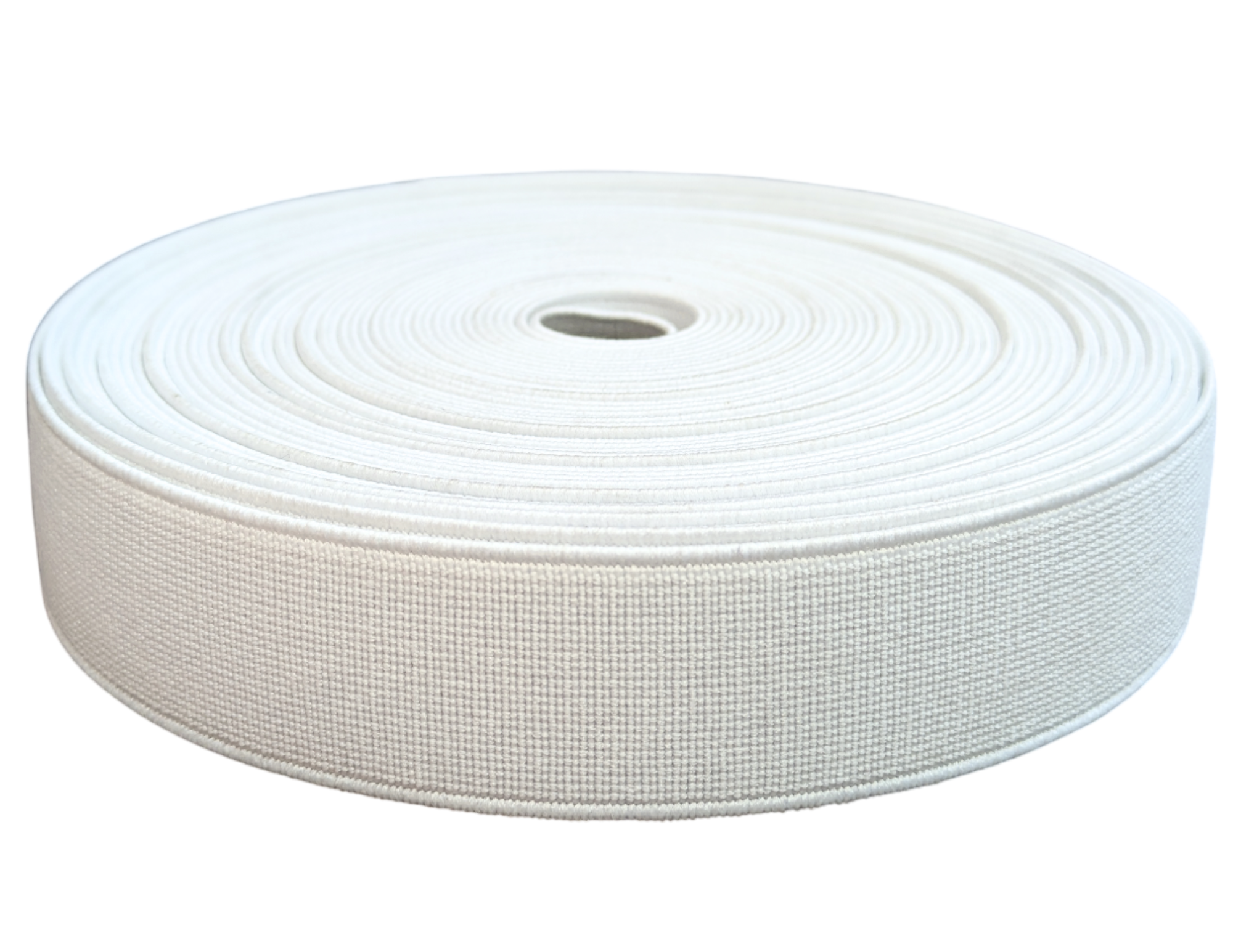 Premium Elastic Tape - White